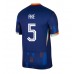 Maillot de foot Pays-Bas Nathan Ake #5 Extérieur vêtements Europe 2024 Manches Courtes